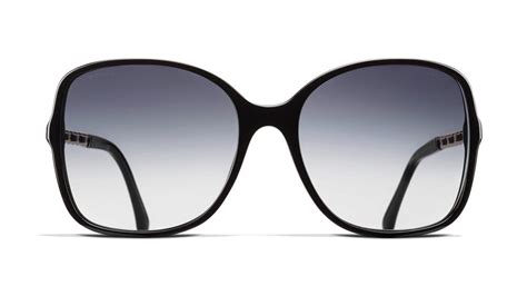 Chanel 5210Q N501/3C Black Square Sunglasses.